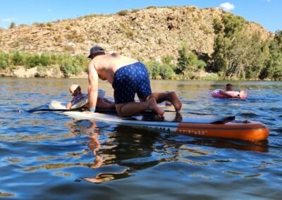Water Paddling Silwerstrand Caravan Park