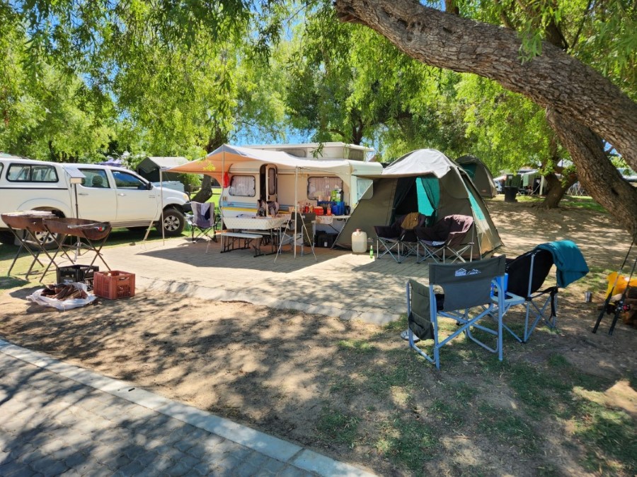 Camping Stands at Silwerstrand Caravan Park Camping Stands at Silwerstrand Caravan Park