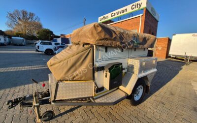 2014 Jurgens Safari XT140 Extension Off-Road Camping Trailer Pre-owned Caravan for sale in Gauteng