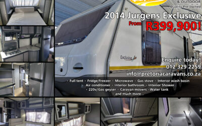 2014 Jurgens Exclusive Pre-owned Caravan for sale in Gauteng